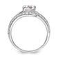 Rhodium Plated CZ Ring - WBC