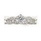 Polished CZ Wedding Ring Set - WBC