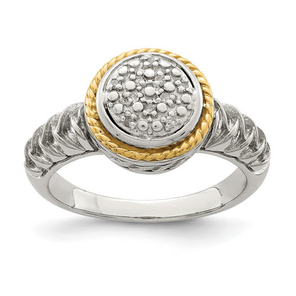 Shey Couture Rhodium-plated with Accent Polished Diamond Ring - WBC