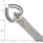 Shey Couture with Accent Antiqued Diamond Heart Bracelet - WBC