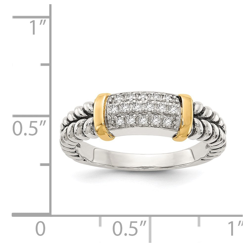 Shey Couture with Accent Antiqued Diamond Ring - WBC