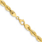 Diamond-cut Quadruple Rope Fancy Lobster Clasp Chain - WBC