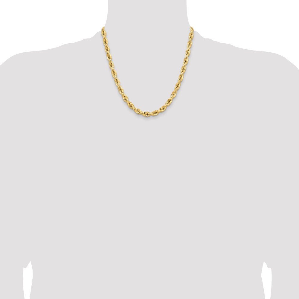 Diamond-cut Quadruple Rope Fancy Lobster Clasp Chain - WBC