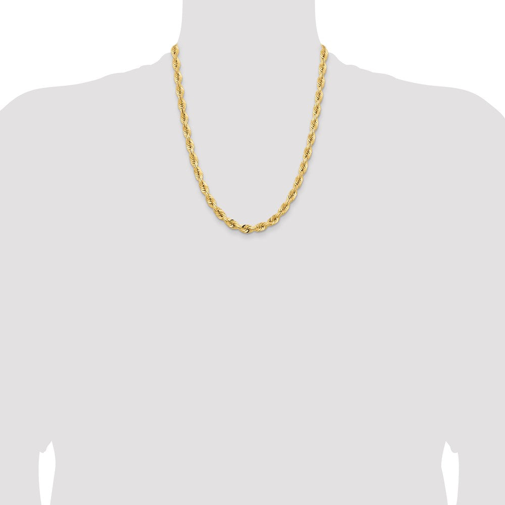 Diamond-cut Quadruple Rope Fancy Lobster Clasp Chain - WBC