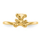 Polished Teddy Bear Baby / Childs Ring - WBC