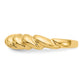 Polished Twisted Dome Ring - WBC