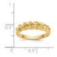 Polished Twisted Dome Ring - WBC