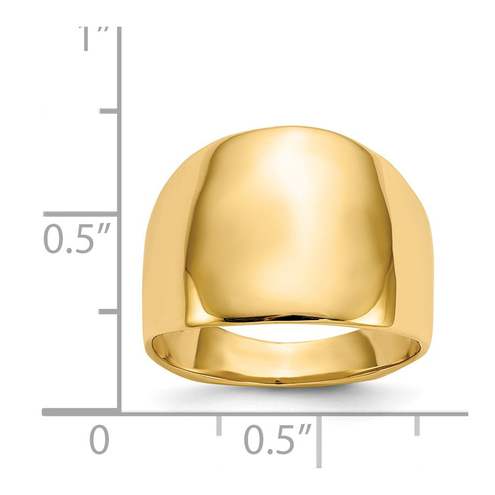 Polished Dome Ring - WBC