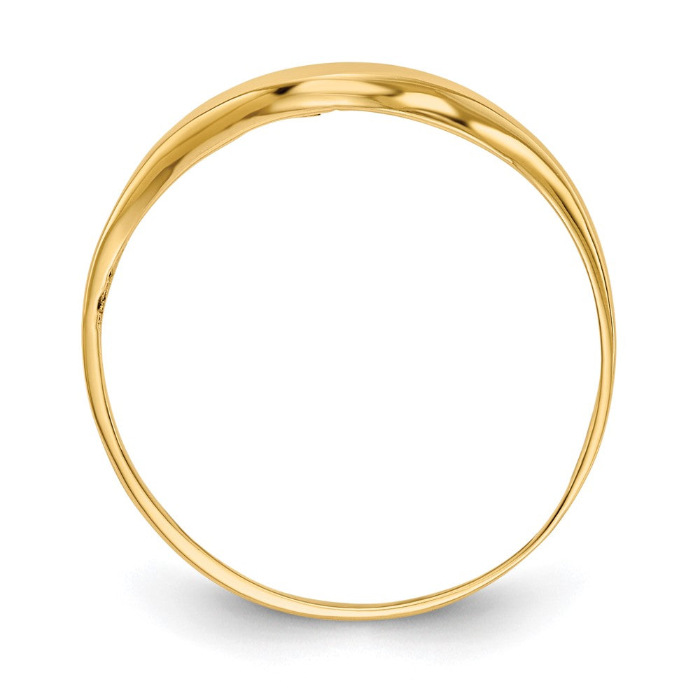Polished Curve Ring - WBC