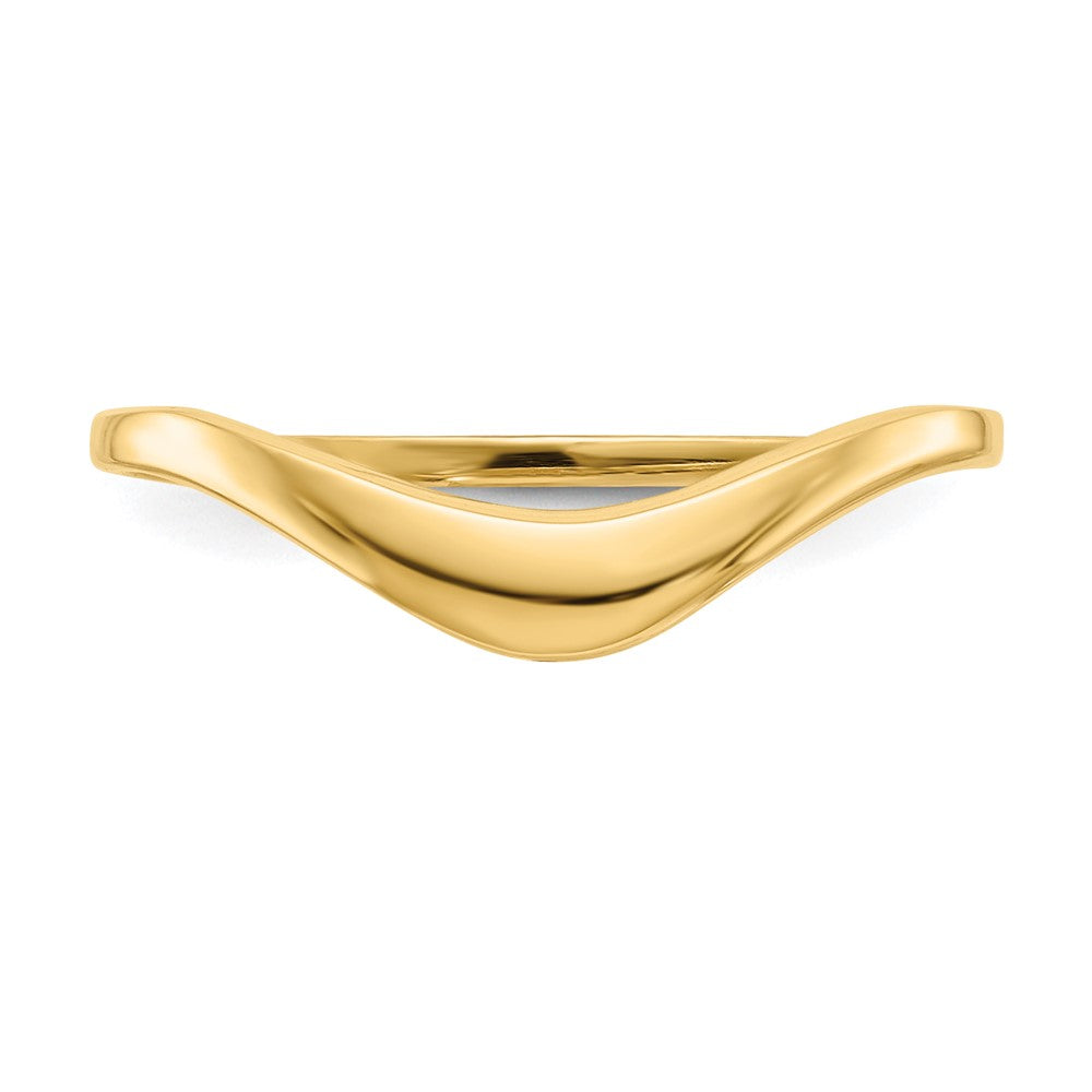Polished Curve Ring - WBC
