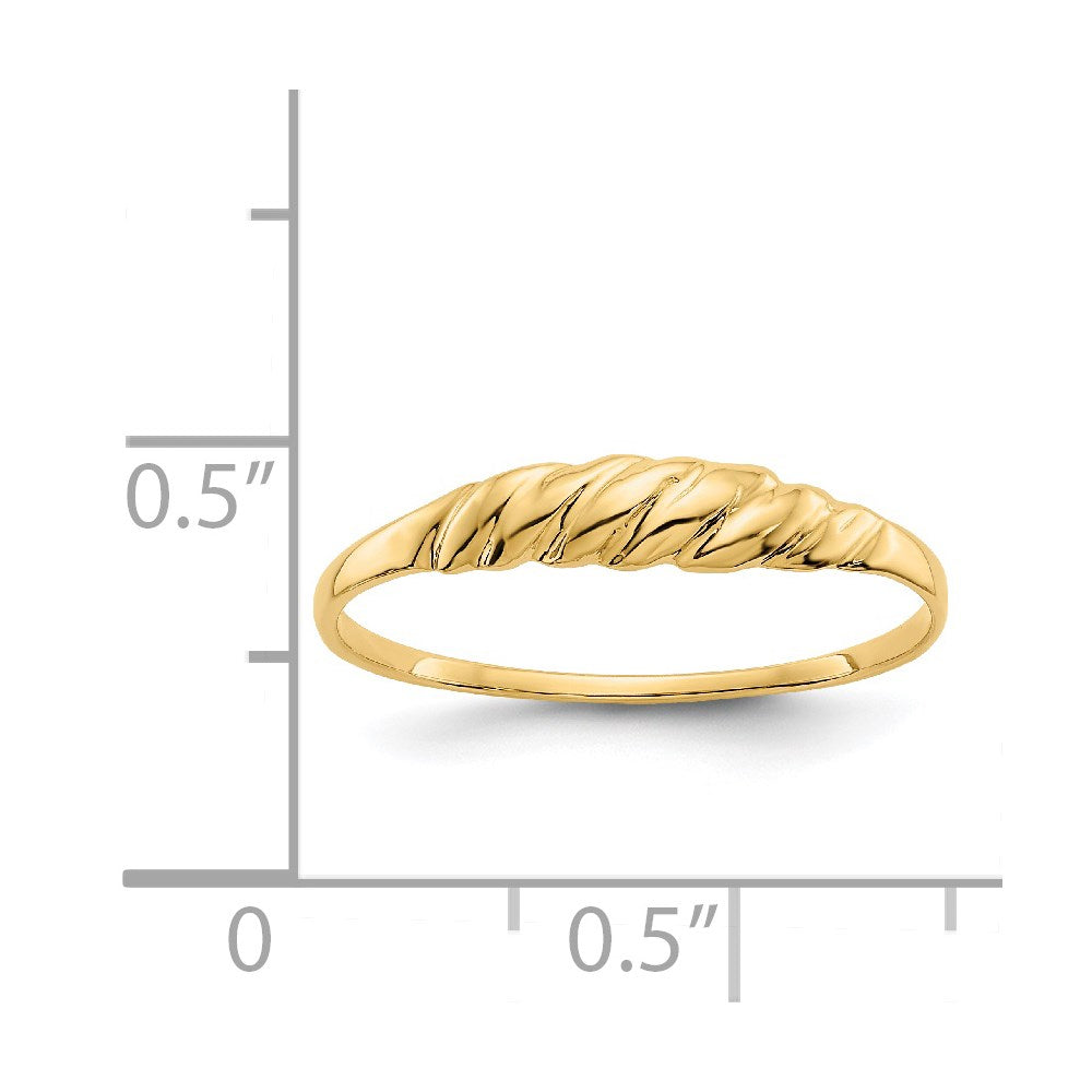 Ridged Dome Ring - WBC