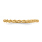 Polished Twisted Rope Ring - WBC
