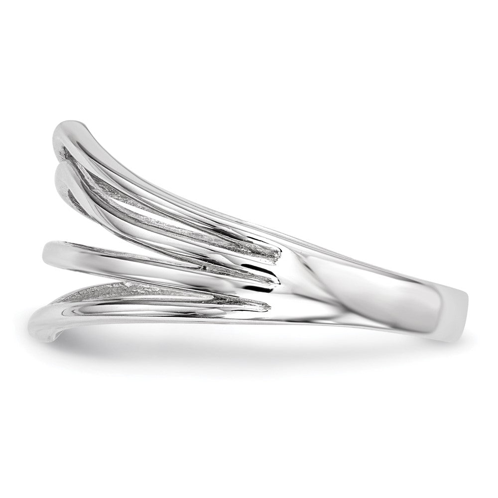 Polished Curved 4-Bar Ring - WBC