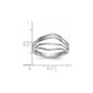 Polished Curved 4-Bar Ring - WBC