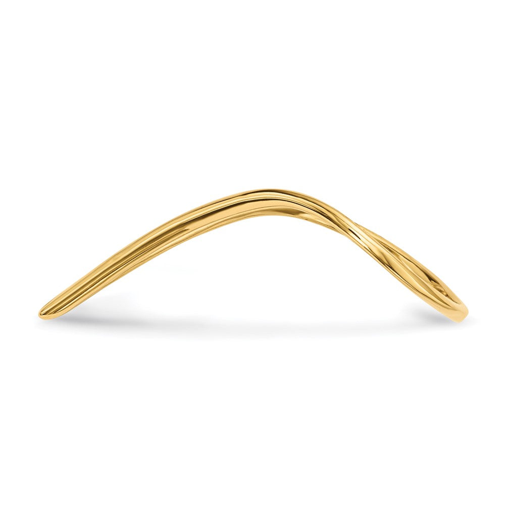Polished Chevron Shaped Ring - WBC