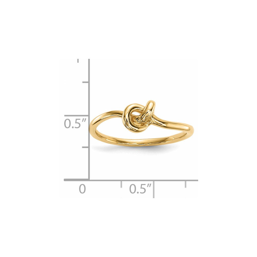 Polished Knot Ring - WBC