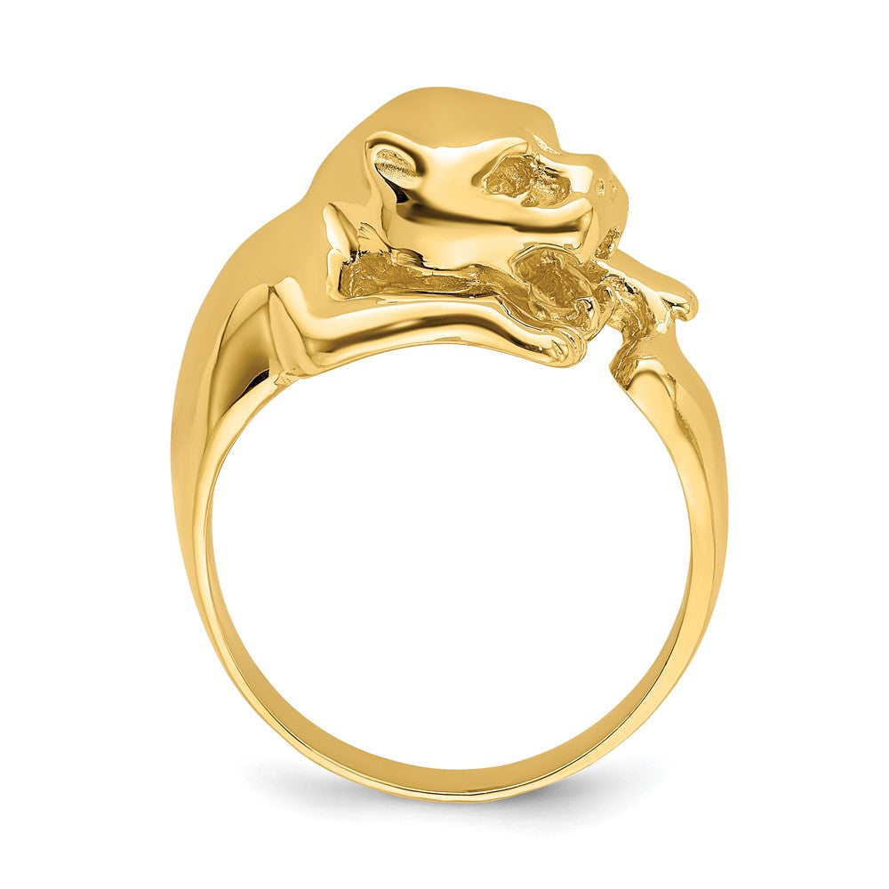 Polished Jungle Cat Ring - WBC