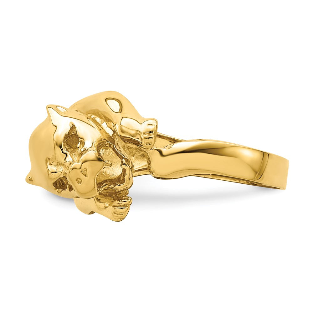 Polished Jungle Cat Ring - WBC
