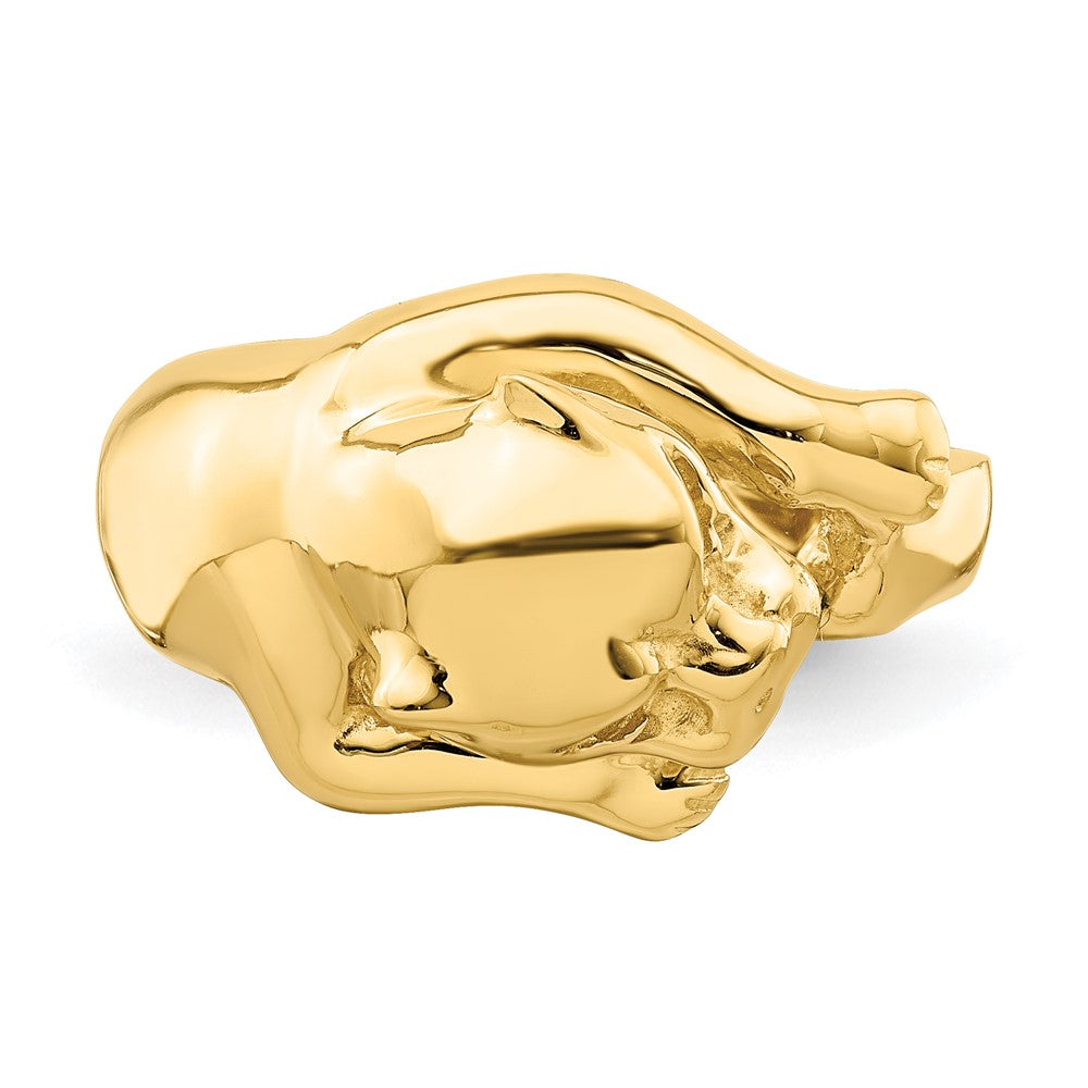 Polished Jungle Cat Ring - WBC