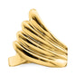 Polished Fish Tail Ring - WBC