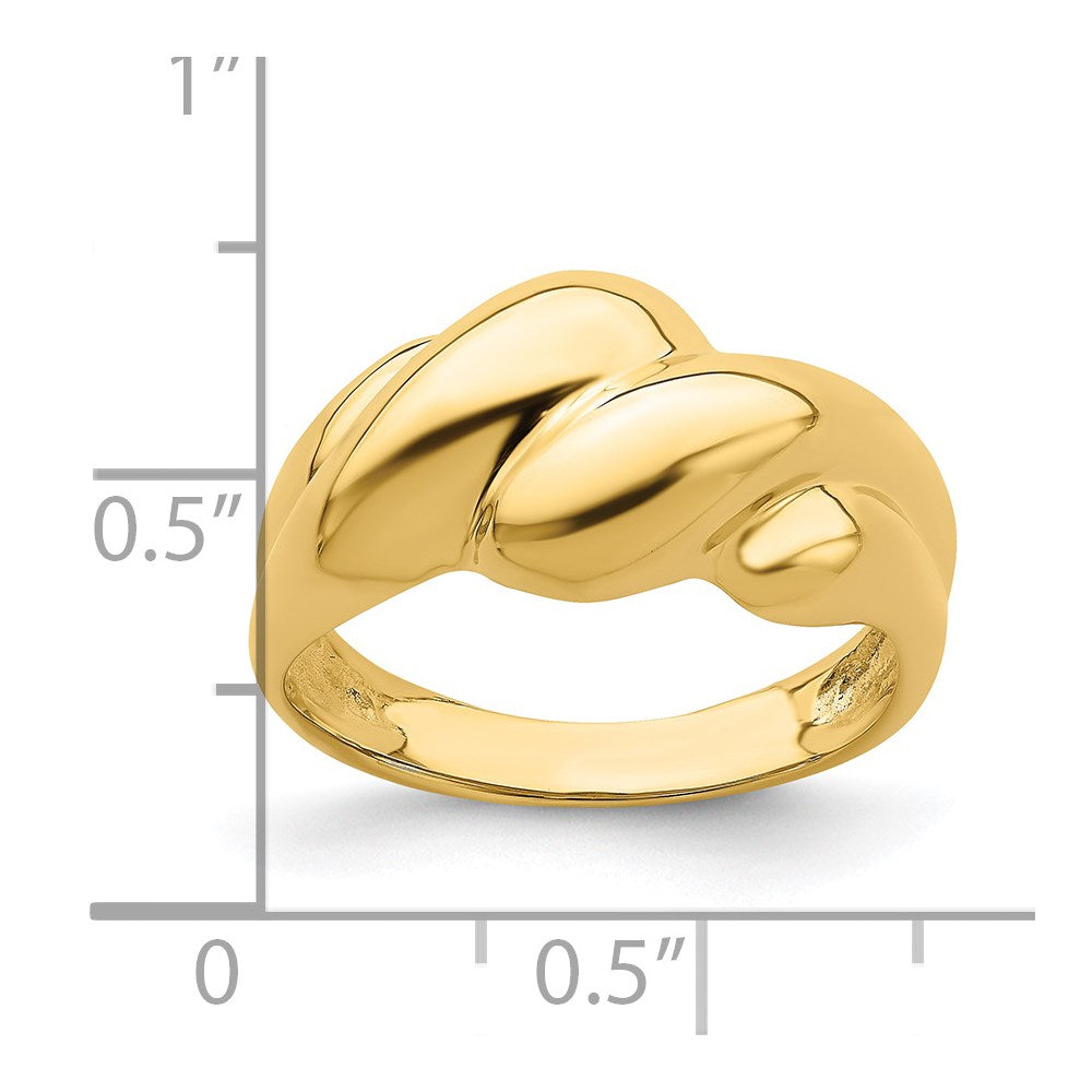 Polished Fashion Dome Ring - WBC