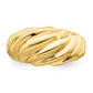 Polished Shrimp Fashion Ring - WBC
