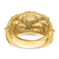 Quilted Rope Solid Dome Ring - WBC