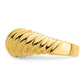 Polished Shrimp Dome Ring - WBC
