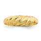 Polished Twist Dome Ring - WBC