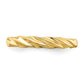Polished Thin Ribbed Dome Ring - WBC