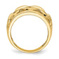 Polished Chain Design Inside Ring - WBC