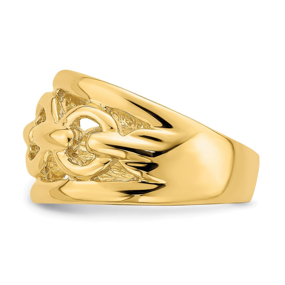 Polished Chain Design Inside Ring - WBC