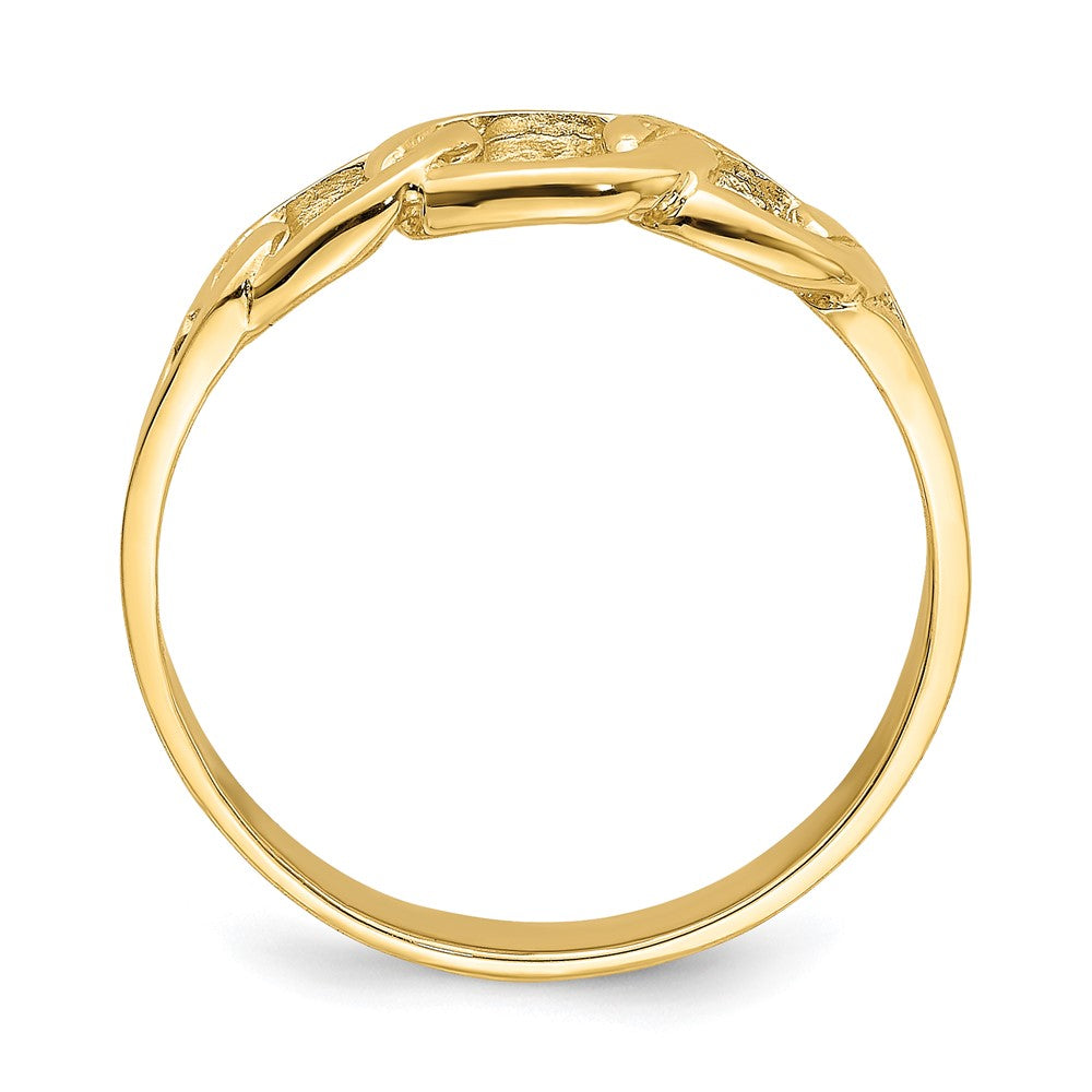 Polished Chain Link Ring - WBC