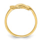 Polished Freeform Love Knot Ring - WBC