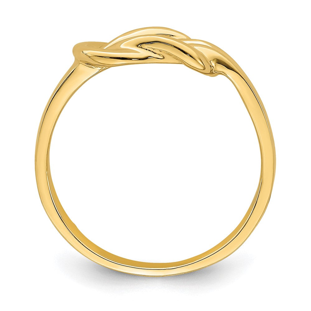 Polished Freeform Love Knot Ring - WBC