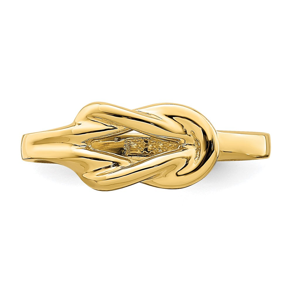 Polished Freeform Love Knot Ring - WBC