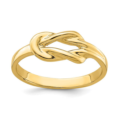 Polished Freeform Love Knot Ring - WBC