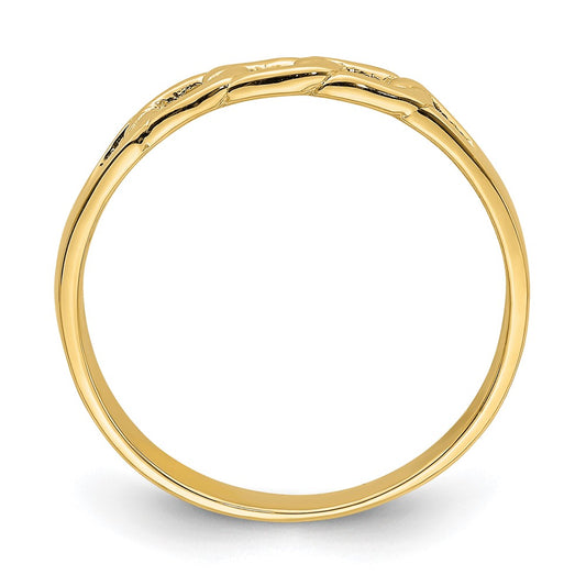 Polished Link Band Ring - WBC