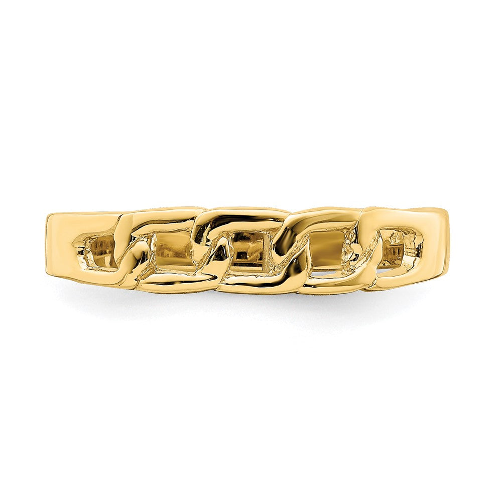 Polished Link Band Ring - WBC