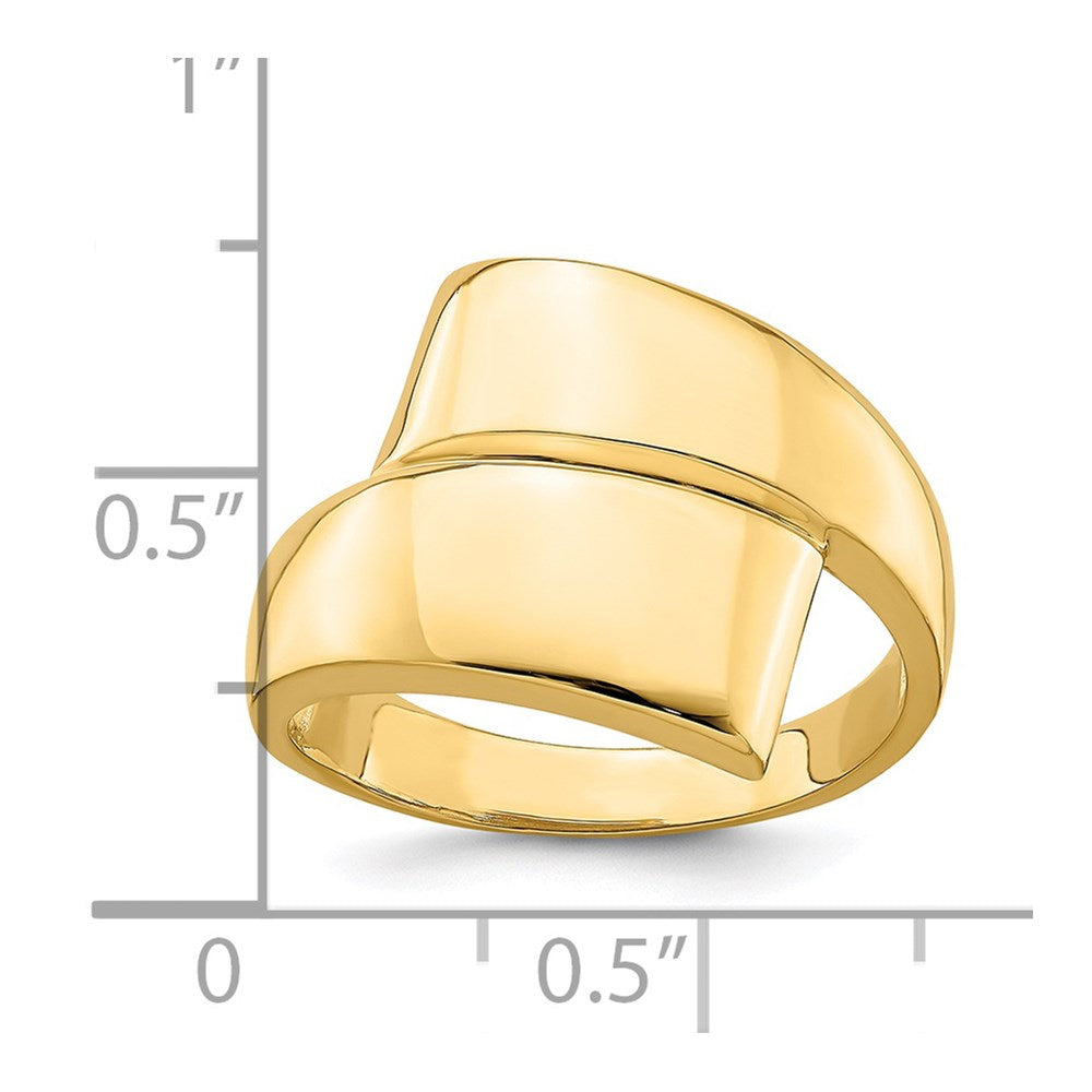 Polished Bypass Ring - WBC