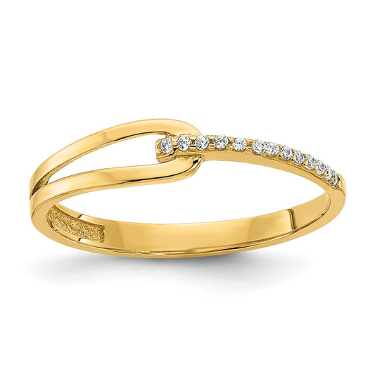 Polished Fancy CZ Ring - WBC