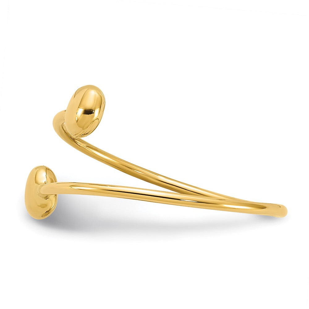 Polished Adjustable Fashion Bypass Ring - WBC
