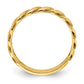 Polished Curb Link Ring - WBC