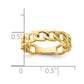 Polished Curb Link Ring - WBC
