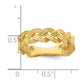 Polished Fancy Braided Ring - WBC