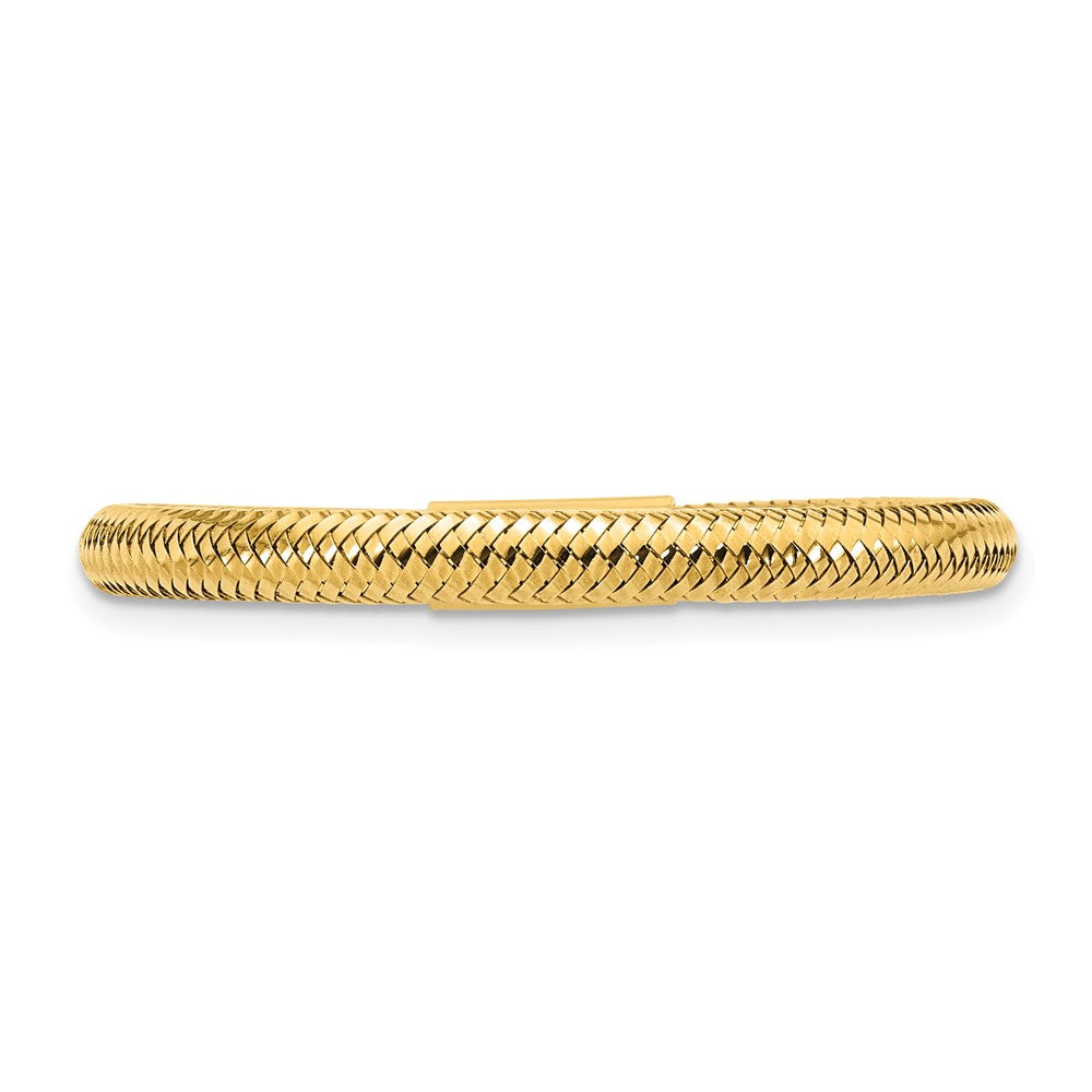 Polished Mesh Stretch Ring - WBC