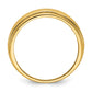 Polished Grooved Graduated Ring - WBC