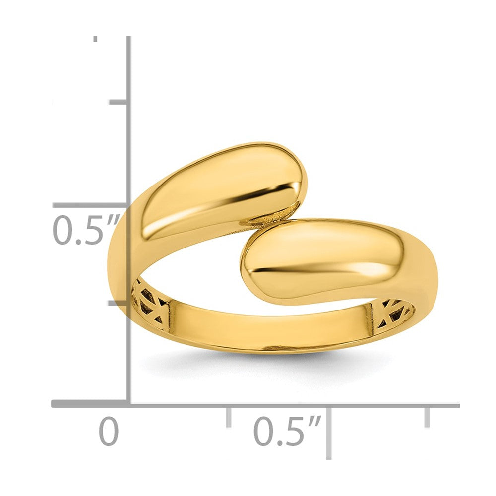 Polished Bypass Ring - WBC