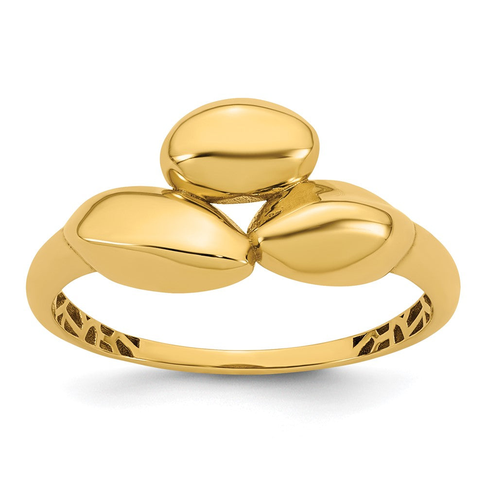Polished Trio Domed Ring - WBC
