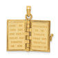 Pink Enameled 3-D Bible with Lord's Prayer and Moveable Pages Pendant - WBC